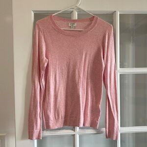 J. Crew Pink Sweater - Medium